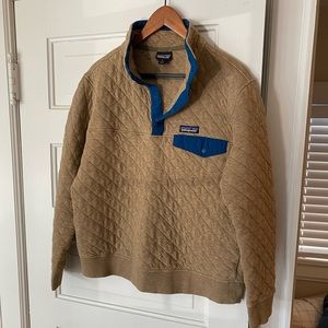 Patagonia Organic Cotton 1/4 Snap Pullover - Men’s M